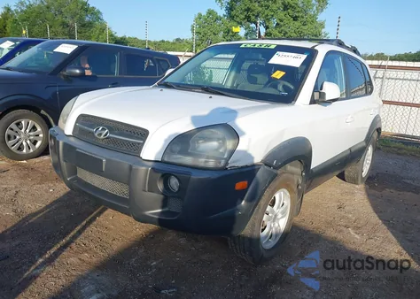 2007 Hyundai Tucson Limited/Se z USA, uszkodzony, nr VIN KM8JN12D07U607090